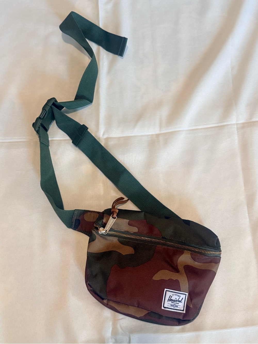 Herschel Supply Company Green Camo Belt Bag